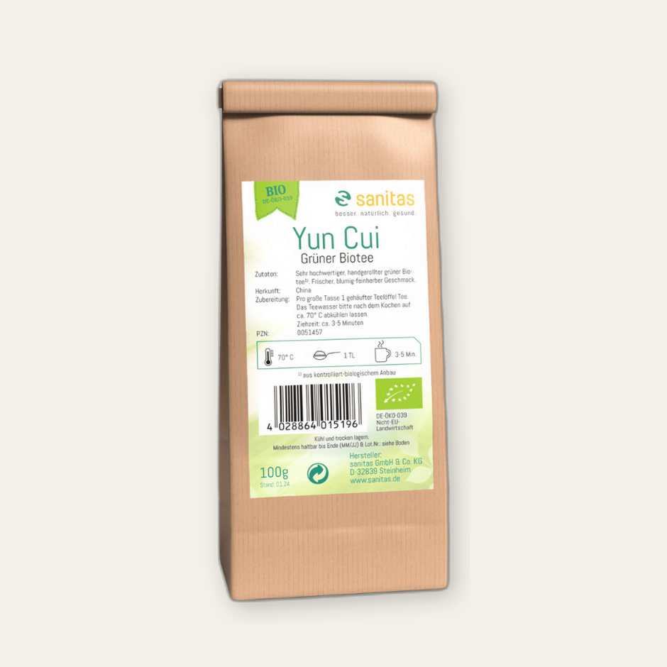 Grüner Bio-Tee China Yun Cui kbA