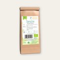 Grüner Bio-Tee Sencha China von sanitas – 100g, kontrolliert-biologischer Sencha-Grüntee mit typisch leicht herbem Geschmack aus China, glutenfrei, laktosefrei