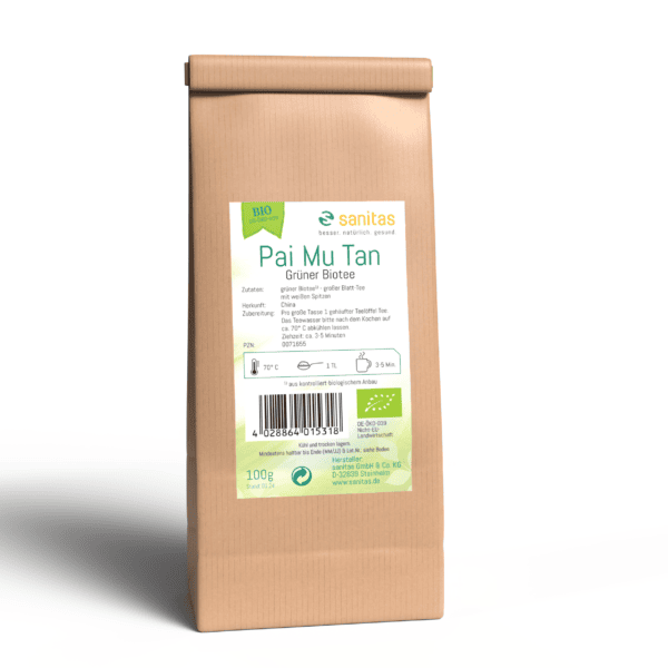 Grüner Bio-Tee China "Pai Mu Tan kbA"