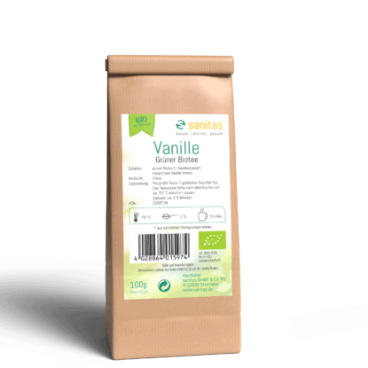 Grüner Bio-Tee "Vanille kbA", Darjeeling