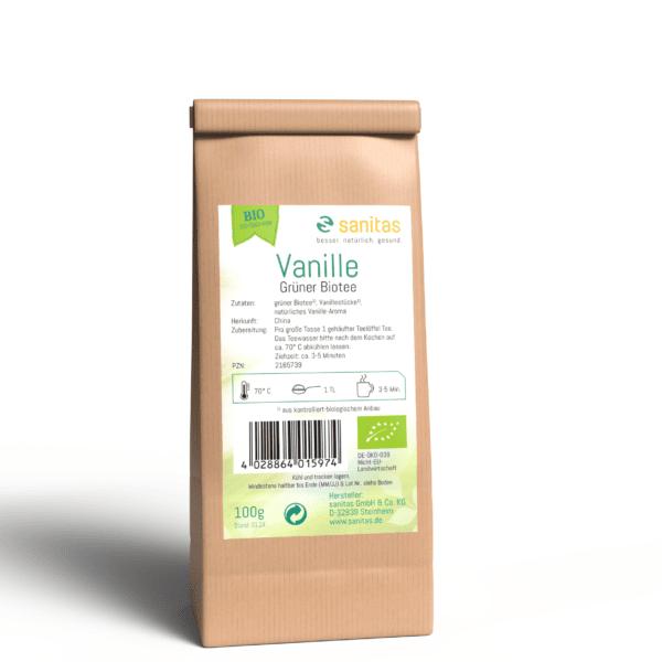 Grüner Bio-Tee "Vanille kbA", Darjeeling